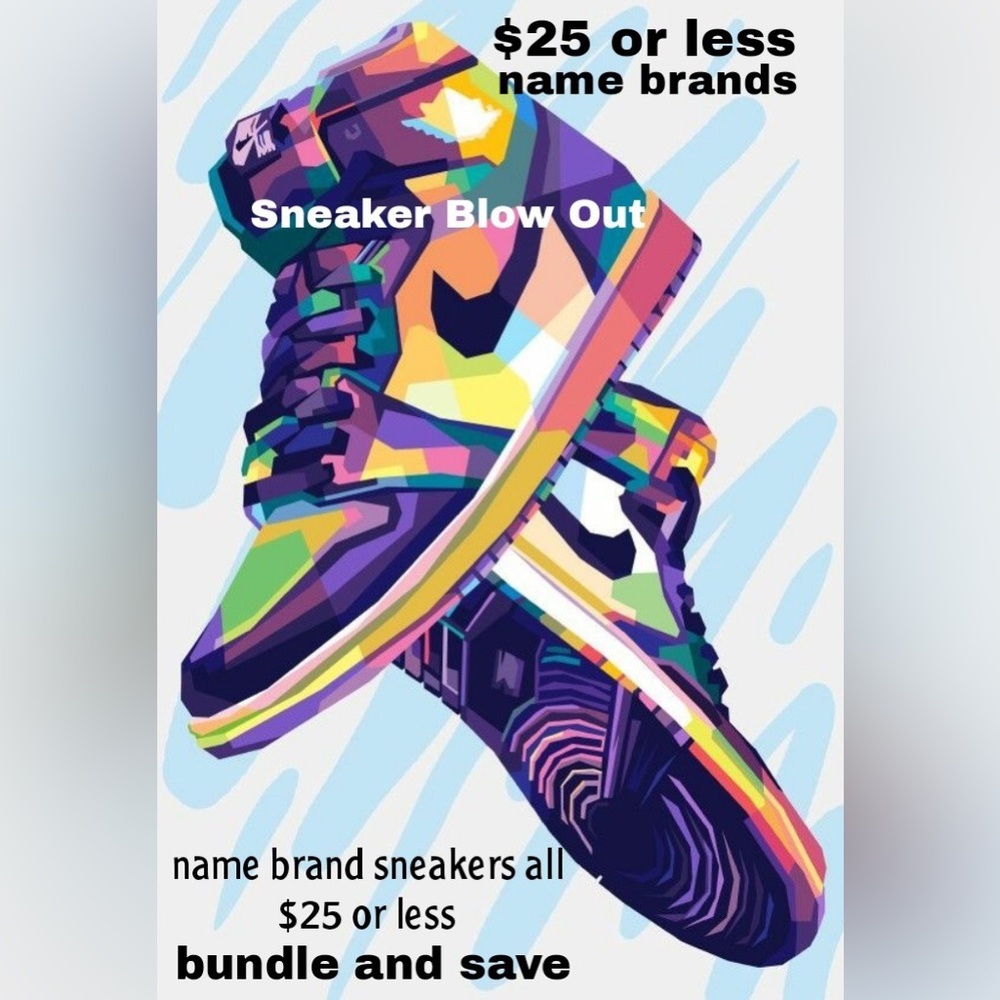 Name Brand Sneakers - Excellent / Very Good Condition